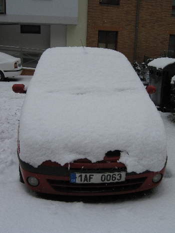 2010 Renault Scenic. My Renault Scenic in the snow,