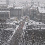 Snowy Prague