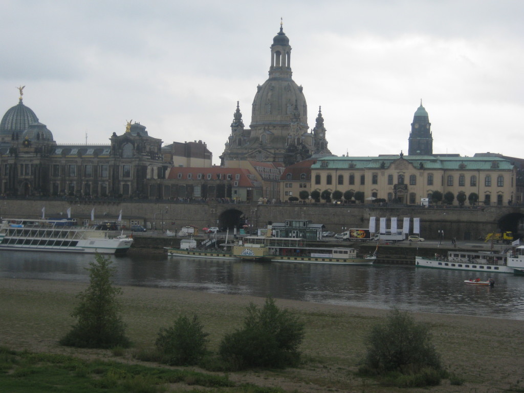 The Frauenkirche looking across the River Elbe © Ricky Yates
